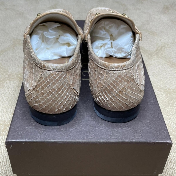 Authentic Gucci real python slip ons - Picture 3 of 5